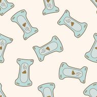 baby diaper them cartoon seamless pattern background N2