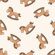 baby toy cartoon seamless pattern background N20