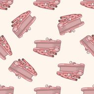 playground slide cartoon seamless pattern background N8