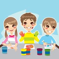 Kids Painting Fun