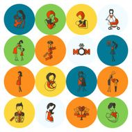 Happy Mothers Day Icons N374