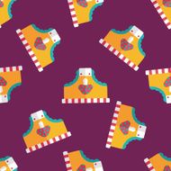 diaper flat icon eps10 seamless pattern background N2