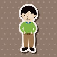 family boy character theme elements N48