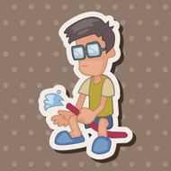 family boy character theme elements N50