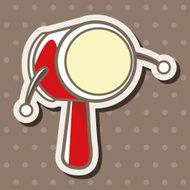 Baby rattle theme elements N47
