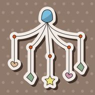 baby hanging theme elements N17