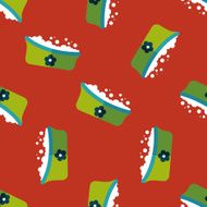 baby bath flat icon eps10 seamless pattern background N3