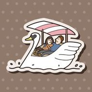 Swan Boats theme elements N3