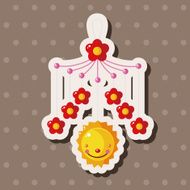baby hanging theme elements N18