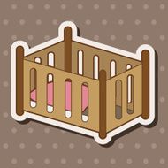 baby bed theme elements N10