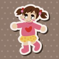 family girl character theme elements N51