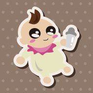 person character baby theme elements N41