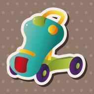 Baby walker theme elements N22