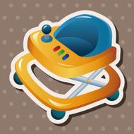 Baby walker theme elements N23