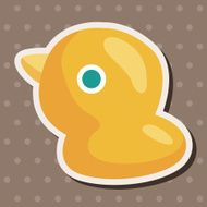baby toy duck theme elements N12