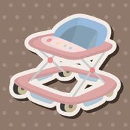 Baby walker theme elements N25