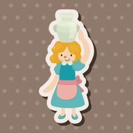 fairytale princess theme elements N131
