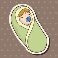 person character baby theme elements N43