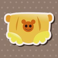 Baby clothes theme elements N58