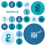 Happy Mothers Day Icons N404