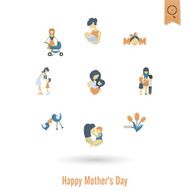 Happy Mothers Day Icons N409