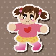 family girl character theme elements N56