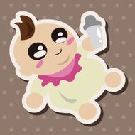 person character baby theme elements N44