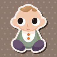 person character baby theme elements N45