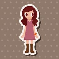 family girl character theme elements N59