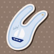 Baby bib theme elements N40