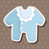 Baby clothes theme elements N63