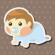 person character baby theme elements N48
