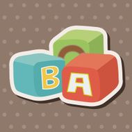 baby toy theme elements N128