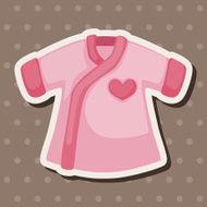 Baby clothes theme elements N67