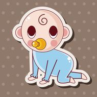 person character baby theme elements N49