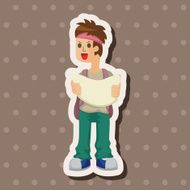 boy character theme elements N21