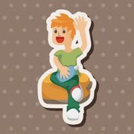 boy character theme elements N22