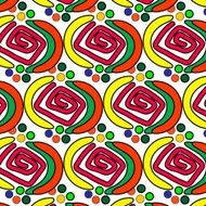 Joyful Sunny spring bright cheerful pattern N19
