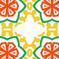 Joyful Sunny spring bright cheerful pattern N24