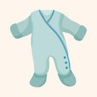 Baby clothes theme elements N71