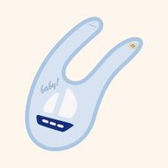 Baby bib theme elements N46