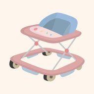 Baby walker theme elements N26