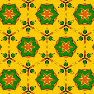 Joyful Sunny spring bright cheerful pattern N28