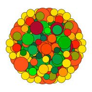 Joyful Sunny spring bright cheerful pattern N31