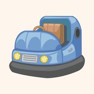 playground bumper car theme elements N3