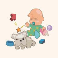 person character baby theme elements N52