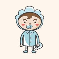 person character baby theme elements N54