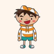 family boy character theme elements N64