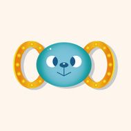 baby toy rattle theme elements N31