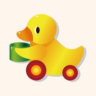 baby toy duck theme elements N13